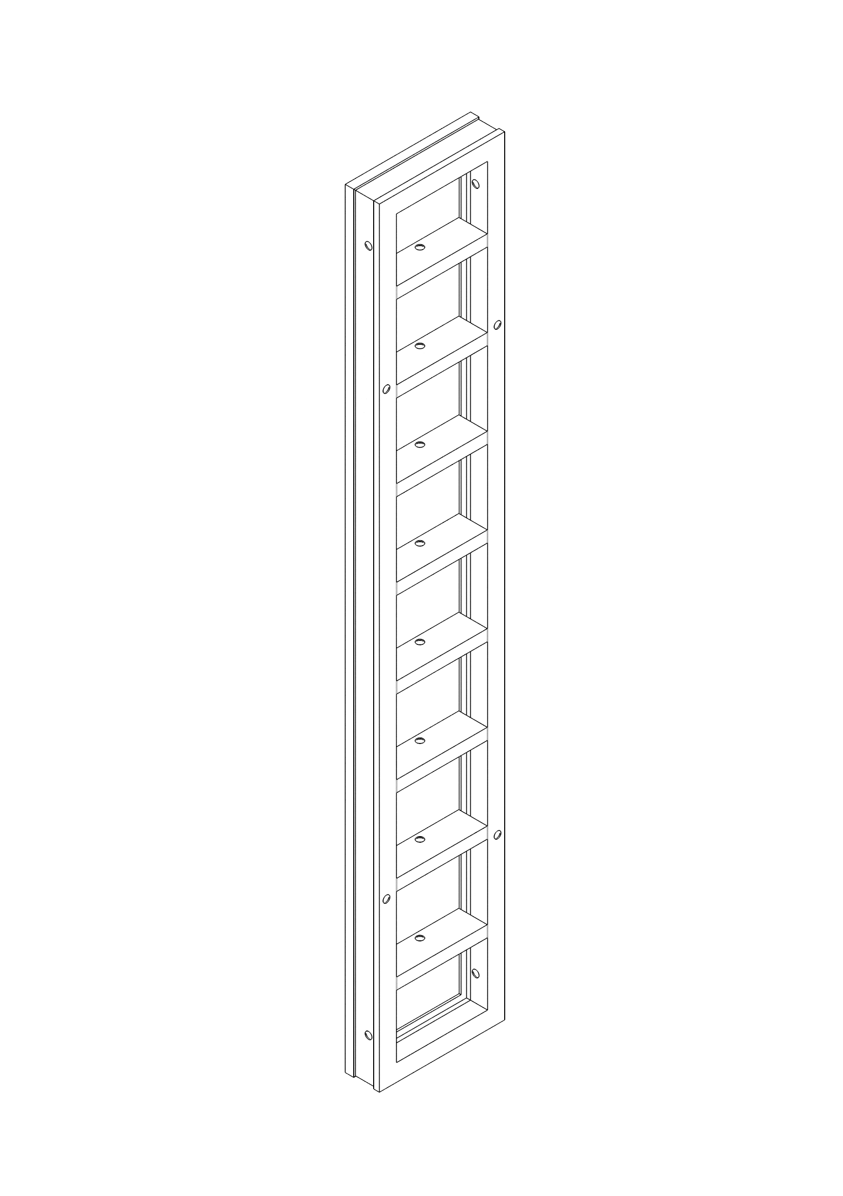 Панель стеновой опалубки PERI TRIO ST 270x44