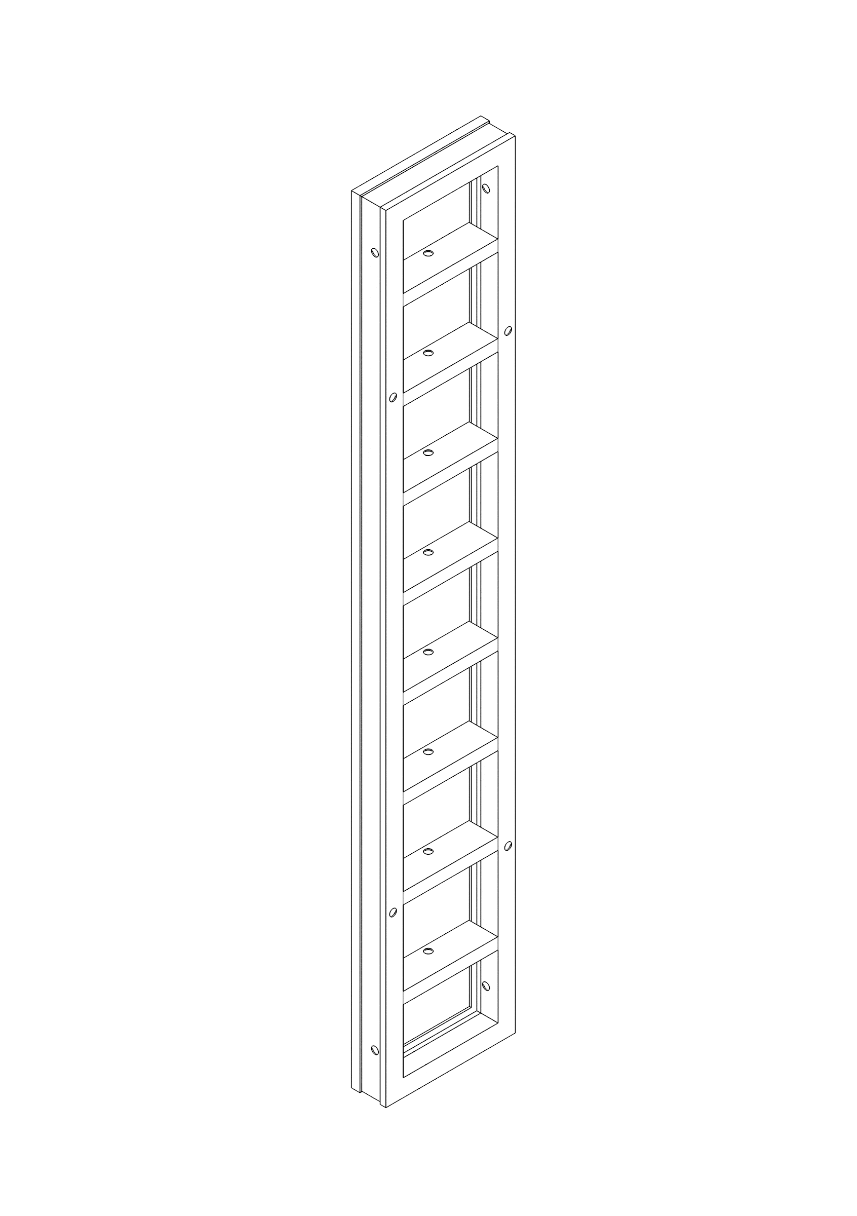 Панель стеновой опалубки PERI TRIO ST 270x45