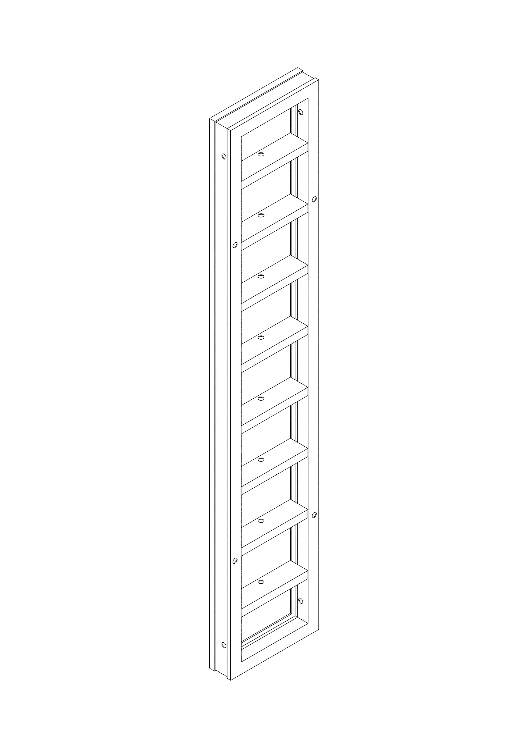 Панель стеновой опалубки PERI TRIO ST 270x50